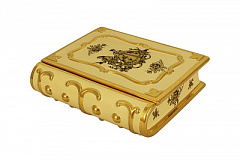 Шкатулка-книга 24*21*7см Amante crema