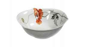 Сервиз столовый Meissen 6/28 Игра волн, рельеф, маки