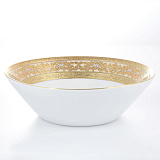 Набор салатников на 6 персон Falkenporzellan Alena 3D Creme Gold Constanza 19 см