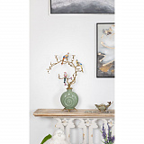 Подсвечник с птицами 41x19x64см, коллекция фарфор с бронзой