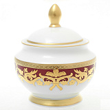 Сахарница Falkenporzellan Natalia Bordeaux Gold 300мл