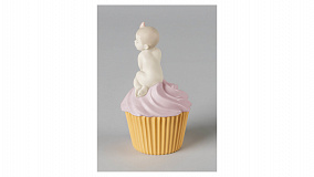 Фигурка Lladro Мой сладкий капкейк, девочка 8х14 см, фарфор