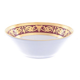Набор салатников Falkenporzellan Imperial Bordeaux Gold 14см