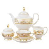 Чайный сервиз на 6 персон Imperial Cream Gold
