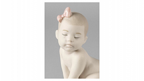 Фигурка Lladro Мой сладкий капкейк, девочка 8х14 см, фарфор