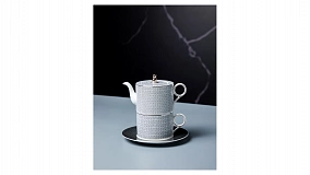 Набор эгоист Decor de table Вола платина, фарфор, п/к